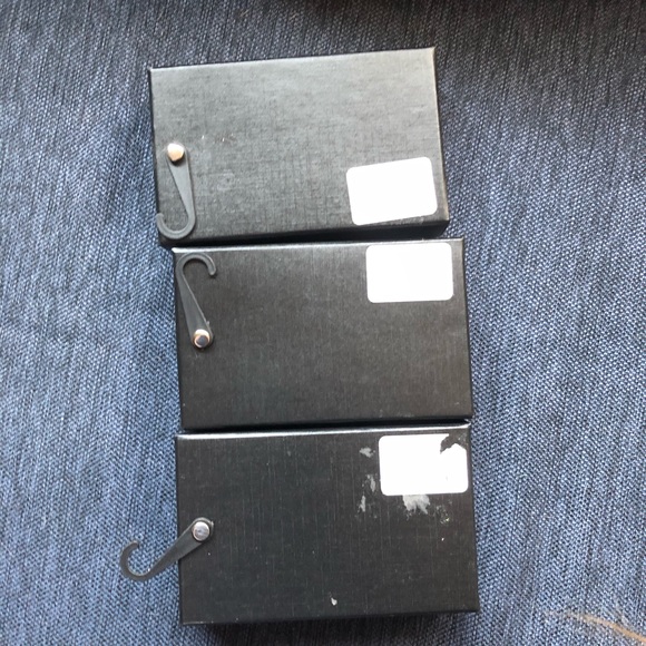 Mario Lorenzi Bow Tie & Pocket Square 3 Sets NIB - Picture 7 of 7